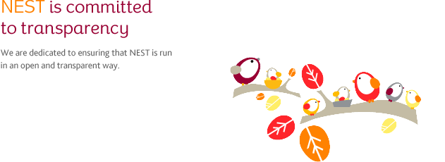 We are dedicated to ensuring that NEST is run in an open and transparent way.