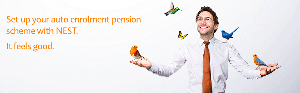 Feel good about auto enrolment campaign banner