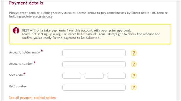 Setting Up Direct Debit Nest Employer Help Centre