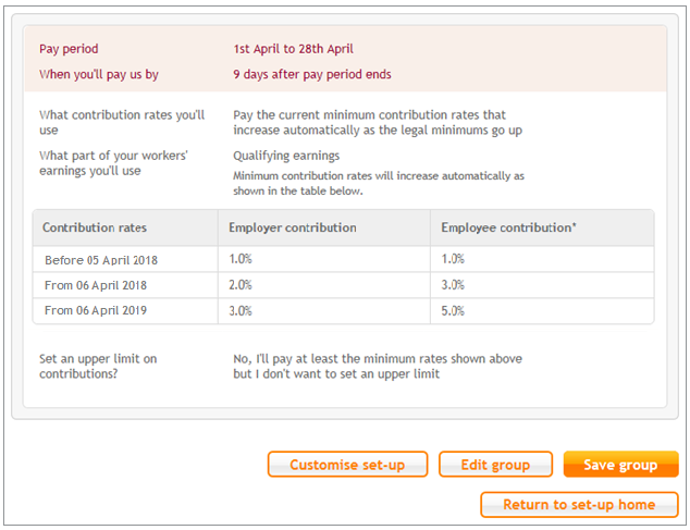 How Do I Set Up A Pay Period Nest Pensions