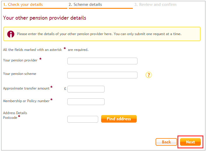 Transferring money into NEST NEST member help centre
