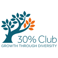 30% club logo