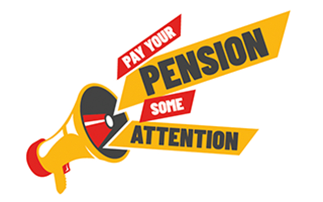 Pension attention logo