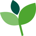 Icon of plant leaves