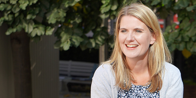 Head and shoulders shot of Marianne Sorenson, Nest employee