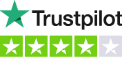 Trustpilot 4 Star rating